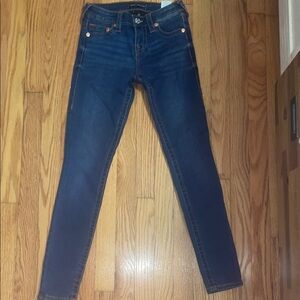 True Religion Dark Blue Skinny Jeans